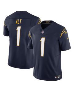 Men's Los Angeles Chargers Joe Alt Navy 2024 NFL Draft First Round Pick Player F.U.S.E. Vapor Untouchable Limited Stitched Football Jersey