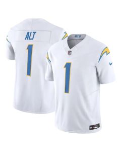 Men's Los Angeles Chargers Joe Alt White 2024 NFL Draft First Round Pick Player F.U.S.E. Vapor Untouchable Limited Stitched Football Jersey