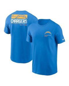 Men's Los Angeles Chargers Light Blue Team Incline T-Shirt