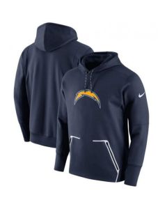 Men's Los Angeles Chargers Navy Champ Drive Vapor Speed Pullover Hoodie