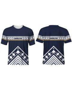 Men's Los Angeles Chargers Navy T-Shirt (Navy)
