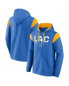 Men's Los Angeles Chargers Powder Blue Call The Shot Pullover Hoodie