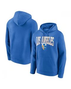 Men's Los Angeles Chargers Royal Gridiron Classics Campus Standard Pullover Hoodie
