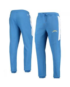 Men's Los Angeles Chargers Starter Royal /White Goal Post Fleece Pants