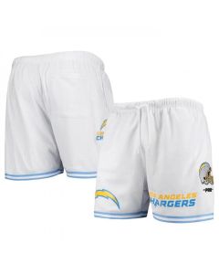 Men's Los Angeles Chargers White Shorts