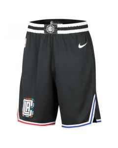 Men's Los Angeles Clippers Black 2022/23 City Edition Shorts (Run Small)