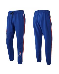 Men's Los Angeles Clippers Blue Performance Showtime Basketball Pants
