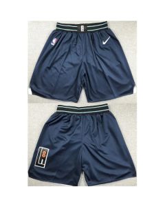 Men's Los Angeles Clippers Navy City Edition Shorts (Run Small)