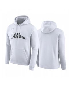 Men's Los Angeles Clippers White Hoodie
