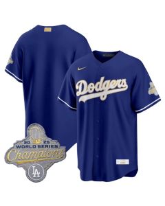 Men's Los Angeles Dodgers Royal 2026 Alternate Gold Collection Stadium Jersey (Alternate)
