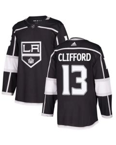 Men's Los Angeles Kings #13 Kyle Clifford Black Stitched NHL Jersey