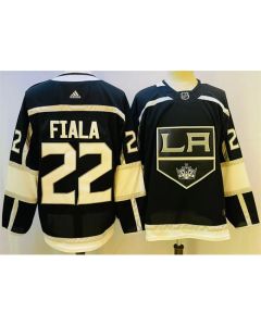 Men's Los Angeles Kings #22 Kevin Fiala Black Stitched Jersey
