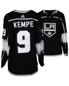 Men's Los Angeles Kings #9 Adrian Kempe Black Stitched Jersey