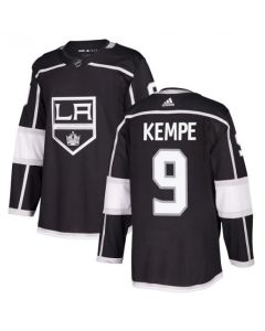 Men's Los Angeles Kings #9 Adrian Kempe Black Stitched NHL Jersey (Black)