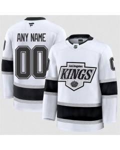Men's Los Angeles Kings ACTIVE PLAYER Custom White 2024-25 Away Stitched Hockey Jersey