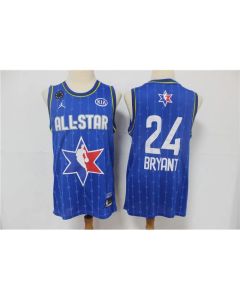Men's Los Angeles Lakers #24 Kobe Bryant Blue 2020 All-Star Stitched NBA Jersey