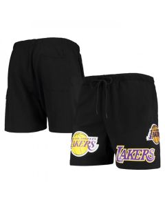 Men's Los Angeles Lakers Blac Chenille Shorts