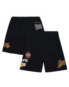 Men's Los Angeles Lakers Black Shorts 002