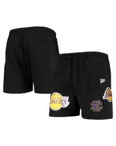 Men's Los Angeles Lakers Black Shorts (Style 4)