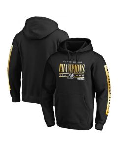 Men's Los Angeles Lakers Black Western Conference Champions Game Lead Pullover Hoodie