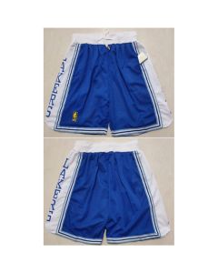 Men's Los Angeles Lakers Blue Shorts (Run Small) (Style 4)