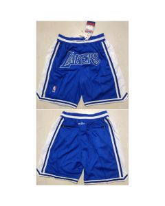 Men's Los Angeles Lakers Blue Shorts (Run Small)
