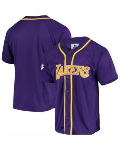 Men's Los Angeles Lakers Customized Purple Stitched NBA Jersey