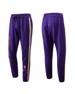 Men's Los Angeles Lakers Purple Performance Showtime Basketball Pants