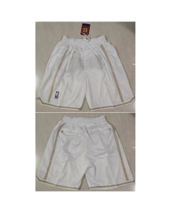 Men's Los Angeles Lakers White MVP Shorts (Run Small)