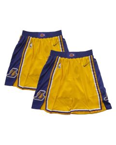 Men's Los Angeles Lakers Yellow Shorts (Style 3)