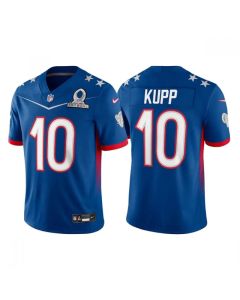 Men's Los Angeles Rams #10 Cooper Kupp 2022 Royal Pro Bowl Stitched Jersey