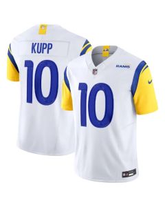 Men's Los Angeles Rams #10 Cooper Kupp White 2023 F.U.S.E. Vapor Untouchable Limited Stitched Football Jersey