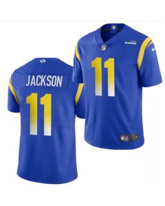 Men's Los Angeles Rams #11 DeSean Jackson 2020 Blue Vapor Untouchable Limited Stitched Jersey
