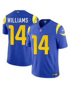 Men's Los Angeles Rams #14 Mario Williams Royal 2026 Vapor F.U.S.E. Limited Jersey (Royal)