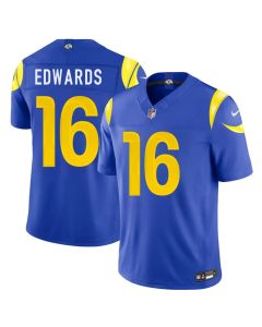 Men's Los Angeles Rams #16 Tru Edwards Royal 2026 Vapor F.U.S.E. Limited Jersey (Royal)