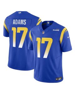 Men's Los Angeles Rams #17 Davante Adams Blue 2024 F.U.S.E. Vapor Untouchable Stitched Football Jersey (Blue)