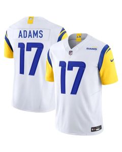 Men's Los Angeles Rams #17 Davante Adams White 2024 F.U.S.E. Vapor Untouchable Stitched Football Jersey