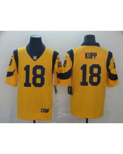 Men's Los Angeles Rams #18 Cooper Kupp Gold 2019 Vapor Untouchable Limited Stitched NFL Jersey