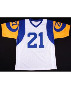 Men's Los Angeles Rams #21 Nolan Cromwell White Throwback Stitched NFL Jersey