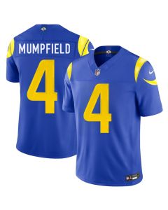 Men's Los Angeles Rams #4 Konata Mumpfield Royal 2026 Vapor F.U.S.E. Limited Jersey