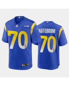 Men's Los Angeles Rams #70 Joseph Noteboom 2020 Royal Stitched Jersey