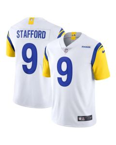 Men's Los Angeles Rams #9 Matthew Stafford 2021 White Vapor Untouchable Limited Alternate Stitched Jersey