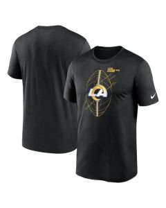 Men's Los Angeles Rams Black Legend Icon Performance T-Shirt