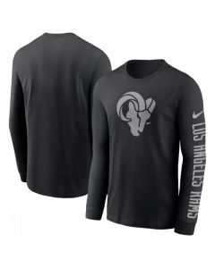 Men's Los Angeles Rams Black Long Sleeve T-Shirt