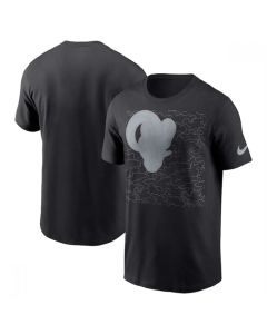 Men's Los Angeles Rams Black T-Shirt