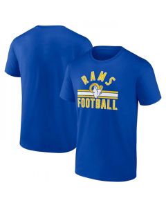 Men's Los Angeles Rams Blue Arch Stripe T-Shirt