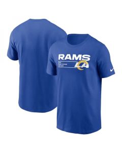Men's Los Angeles Rams Blue Division Essential T-Shirt