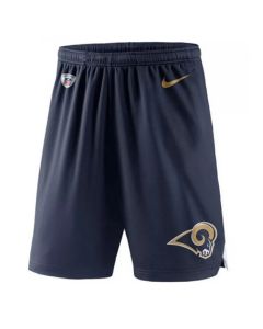 Men's Los Angeles Rams Blue Knit Shorts (Run Smaller)