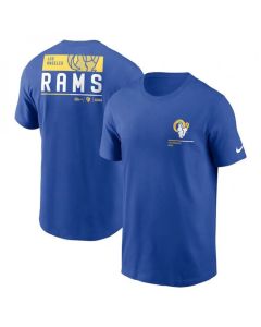 Men's Los Angeles Rams Blue Team Incline T-Shirt