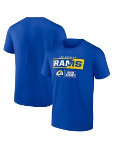 Men's Los Angeles Rams Blue x Bud Light T-Shirt